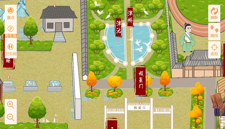 永嘉手绘地图景区语音讲解导览系统：智慧景区建设的基石